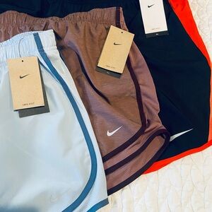 Nike Women's Shorts - Light Blue, Brown, Black